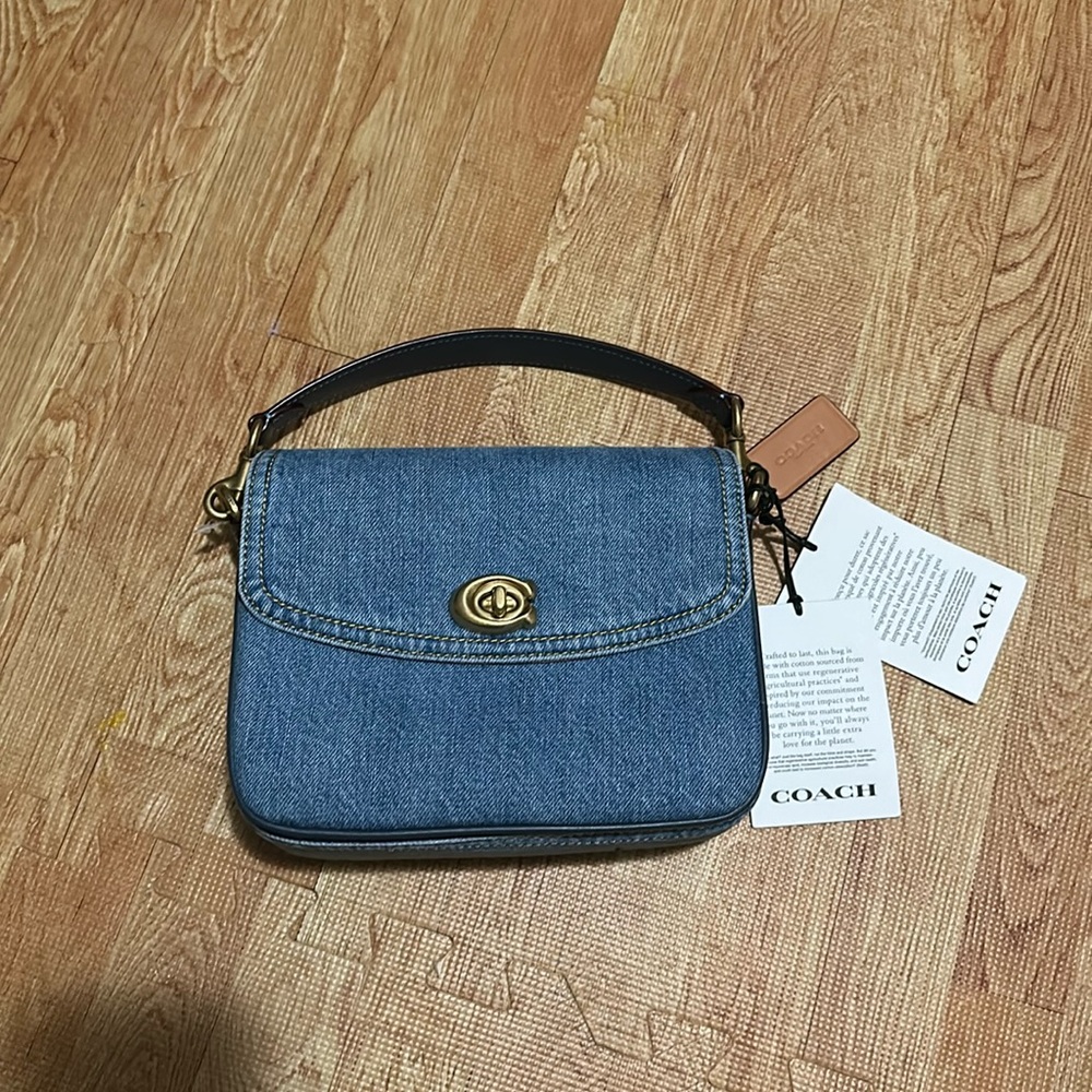 Cute Brand New Coach Denim Bag